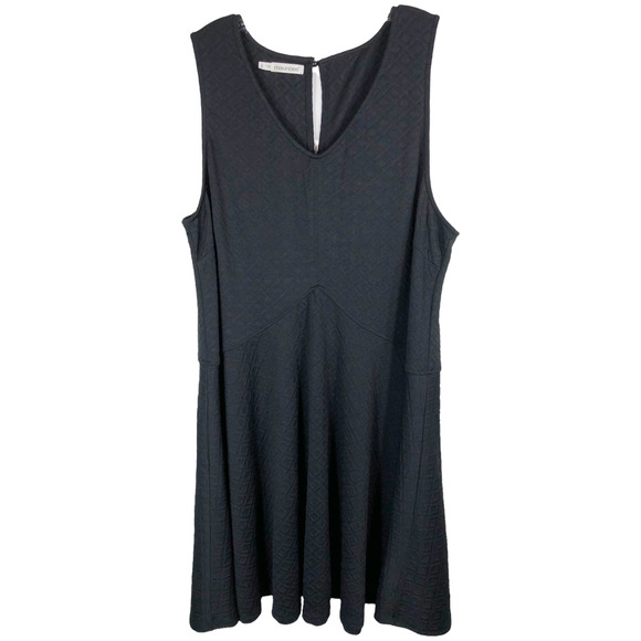 Maurices Plus Size 3X Dress Black Sleeveless A Line Swing Knee Length 1274 - Picture 1 of 8